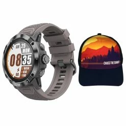 COROS VERTIX 2 GPS Adventure Watch With Chase The Summit Hat