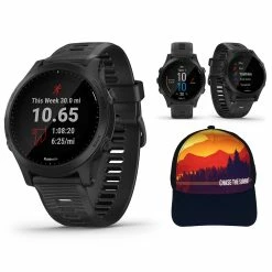 Garmin Forerunner 945/945 LTE Premium Running GPS Watch With Chase The Summit Hat