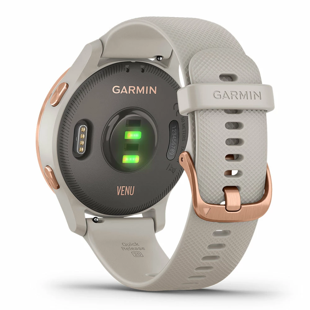 Garmin Venu® Fitness GPS Smartwatch (Light Sand/Rose Gold) - Image 7