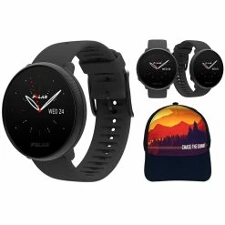 Polar Ignite 2 Fitness GPS Watch With Chase The Summit Hat