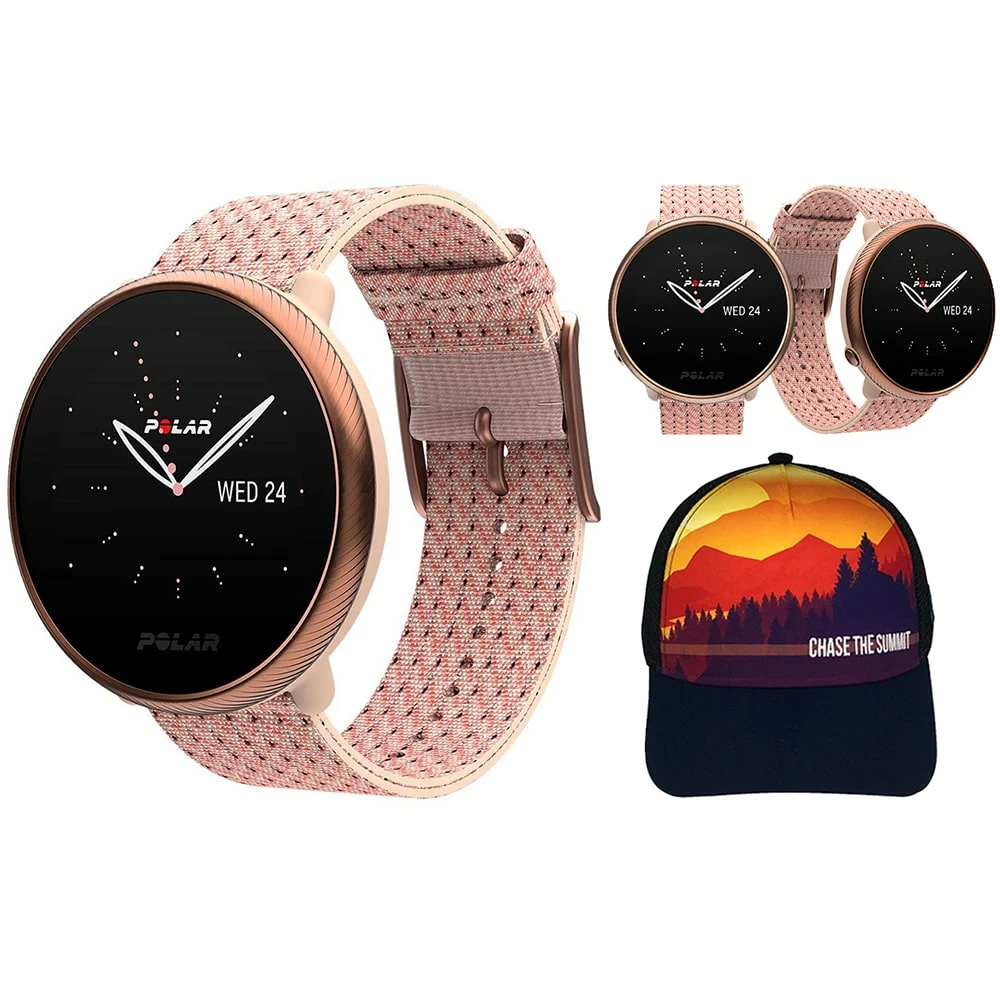 Polar Ignite 2 Fitness GPS Watch With Chase The Summit Hat - Image 3