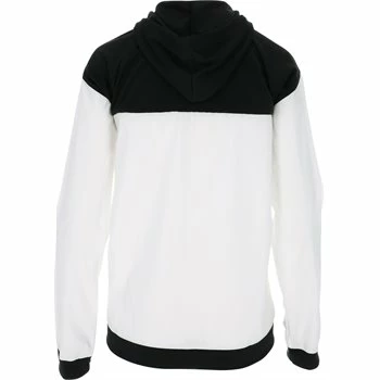 Adidas Girls Anorak Junior Jacket - Black / White - Image 2