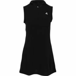 Adidas Girls Golf Junior Dress - Black / White