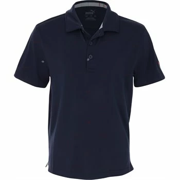 Puma Boys Cloudspun Love Golf Junior Polo Shirt - Navy Blazer / Ski Patrol