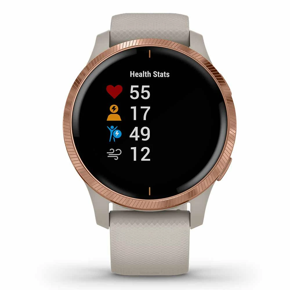 Garmin Venu® Fitness GPS Smartwatch (Light Sand/Rose Gold) - Image 4