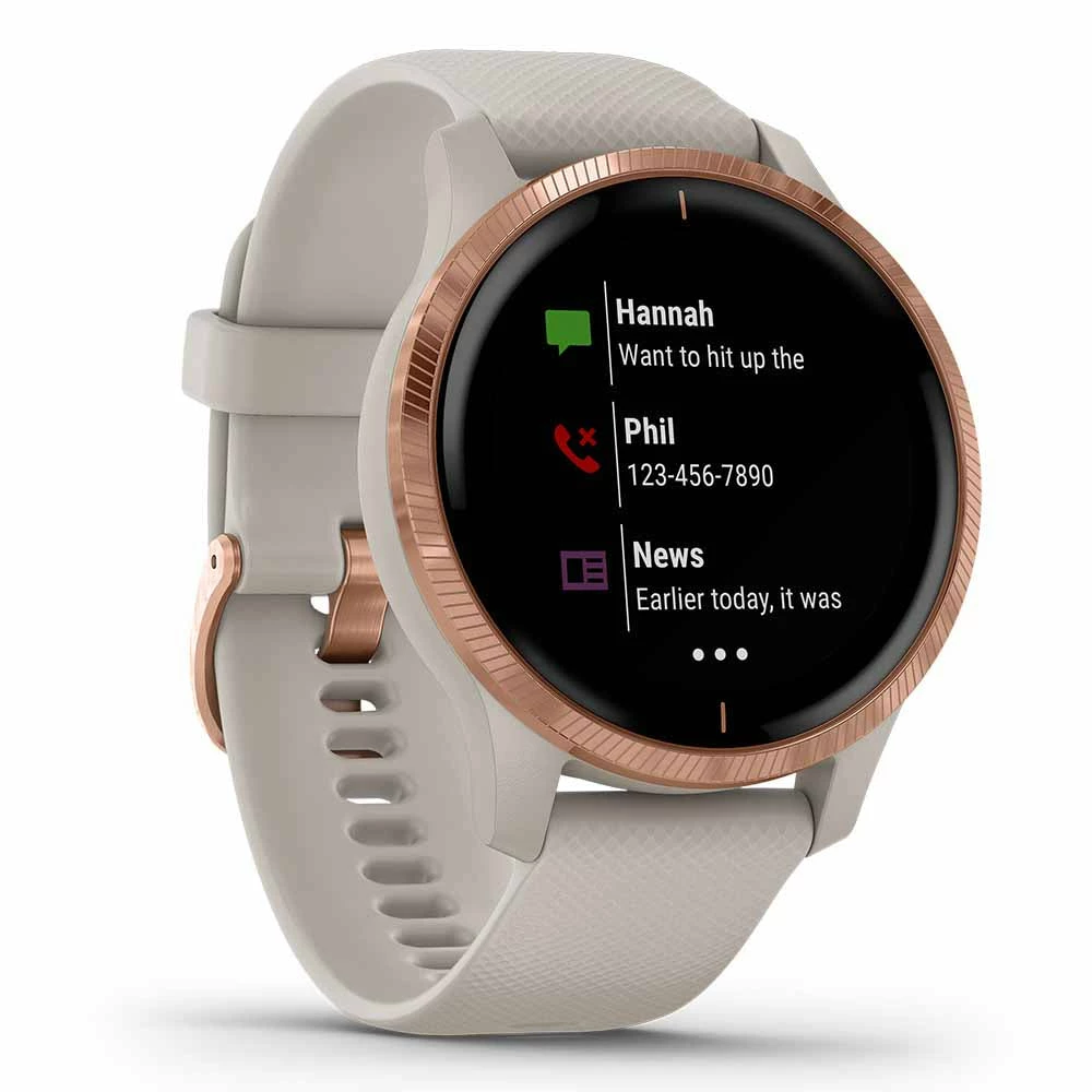 Garmin Venu® Fitness GPS Smartwatch (Light Sand/Rose Gold) - Image 5