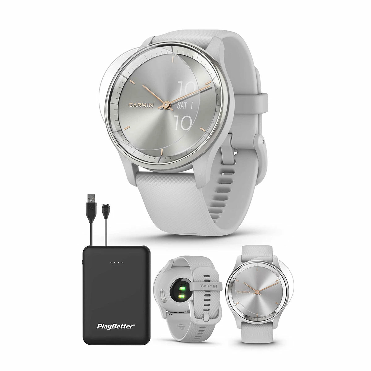 Garmin Vivomove Trend Hybrid Fitness Smartwatch - Image 28